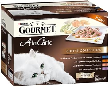 gourmet a la carte cat food
