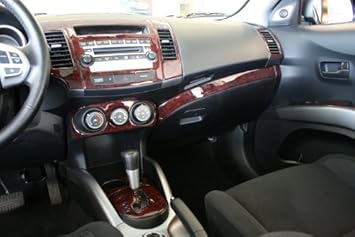 Amazon Com Mitsubishi Lancer Interior Burl Wood Dash Trim Kit Set