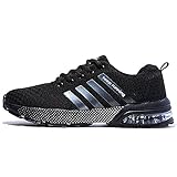 Ahico Running Shoes Men - Air Cushion Mens Women Tennis Shoe Lightweight Fashion Walking Sneakers Breathable Athletic Training Sport for Womens