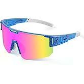BangLong Sports Sunglasses - UV Protection Wrap Around Running Sunglasses for Women Men Cycling Baseball Bike Fishing
