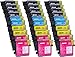 30 Pack Compatible with Brother LC-61 , LC-65 12 Black, 6 Cyan, 6 Magenta, 6 Yellow for use with Brother DCP-165C, DCP-375CW, DCP-385C, DCP-395CN, DCP-585CW, DCP-J125, DCP-J140W, MFC-250C, MFC-255CW, MFC-290C, MFC-295CN, MFC-490CW, MFC-495CW, MFC-5490CN, MFC-5890CN, MFC-5895CW, MFC-6490CW, MFC-6890CDW, MFC-790CW, MFC-795CW, MFC-990CW, MFC-J220, MFC-J265W, MFC-J270W, MFC-J410, MFC-J410W, MFC-J415W, MFC-J615W, MFC-J630W. Ink Cartridges for inkjet printers. LC-61-BK , LC-61-C , LC-61-M , LC-61-Y Blak