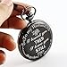 Pocket Watch to My Husband Valentines Gift for Husband, Husband Gift, Best for Him