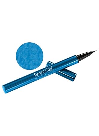 blue liquid eyeliner