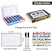 235 Pcs Magnetic Letter Number with Magnet Board, 2 Erasable Magnetic Pen and Storage Box, Foam ABC Alphabet Gift for Refrigerator Fridge, Classroom Toy for Toddler Kid Child Spelling & Learning Game