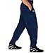 Otomix Men's Baggy Bodybuilding Workout Pants Wall Street (Large)