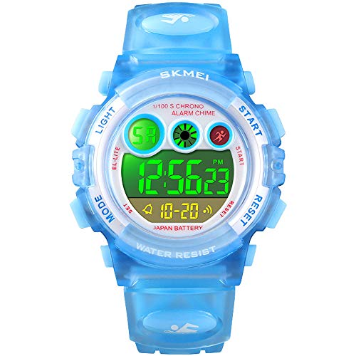Kid Watch for Kids Digital Watch for Boys Girls Watch Multi Function LED Waterproof Watch for Kids with Alarm Wrist Watches Festival Birthday Gift - Thumbnail 7