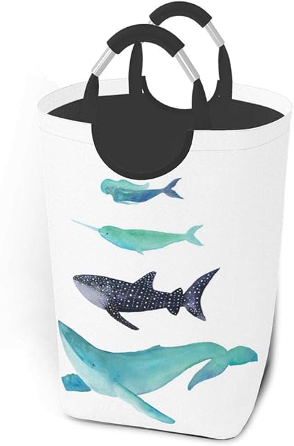 Bolsa de ropa sucia, colección Ocean Deep Under The Sea Cesto de ropa