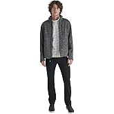 DKNY mens Water Resistant Soft Sweater Fleece Jacket