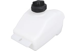 POCREATION Outboard Fuel Tank Replacement for 2.5 and 3.5 2-Stroke, Plastic Gas Tank with Cap for Boats