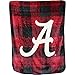 College Covers Alabama Crimson Tide Super Soft Raschel Plaid Throw Blanket, 50