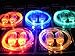 GlowPRO LED Shoelaces - Santa Claus Favorite Stocking Stuffer, This Glow in The Dark is Cool Fun for Kids, Party and Cosplay. Flashing Lights give Night Safety for Running Biking