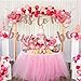 Saliyaa Rose Gold Bachelorette Banner, Glittery Rose Gold bride to be Banner for Engagement Wedding Bridal Shower Party Decorations Favors Supplies