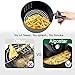 Aigostar Dragon Pro Air Fryer, 3.4Qt Electric Hot Air Fryers Oven Oilless Cooker with Detachable Non-stick Basket & Automatic Timer & Temperature Control for Fast Healthier Fried Food, 1400W