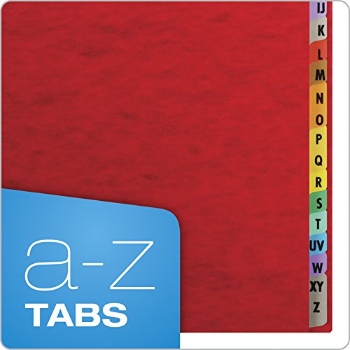 Pendaflex Expanding Desk File, Alphabetic (AZ), Letter Size, Red, Each