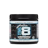 STIMUL8, Super Pre-Workout, 45 Svg, Shredding Pre Workout, Caffeine, Beta Alanine, Energy, Endurance, Focus, For Men and Women (Blue Raspberry)