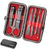 Manicure Set Personal care – Nail Clipper Kit Luxury Manicure 8 In 1 Professional Pedicure Set Grooming kit Gift for Men…