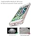 iPhone 7 Plus Case,Amuoc Crystal Clear Cover Case [Shock Absorption] with Transparent Hard Plastic Back Plate and Soft TPU Gel Bumper (Clear)