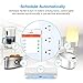 IMILLET Smart Power Strip WiFi Surge Protector with 4 Outlet 4 USB Charging Port and 5ft Cord