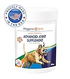 Glucosamine for Dogs - Powder - Advanced Hip & Joint Supplement - Chondroitin & MSM - Eases Your Dog's Joint Pain and Repairs Damaged Cartilage - All Natural - Made in the USA