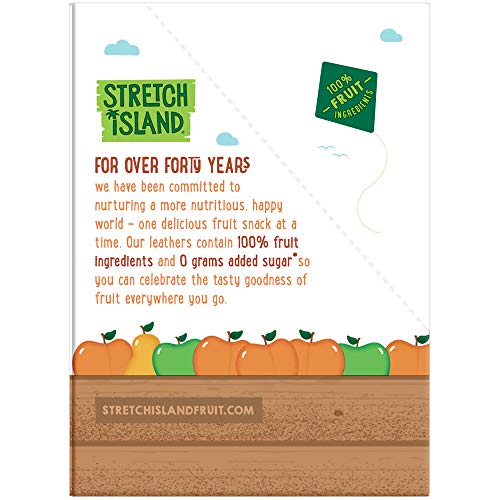 Stretch Island Original Fruit Leather, Apricot, 0.5 Ounce Leathers, 30
