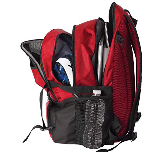 Athletico National Soccer Bag Backpack for Soccer, Basketball