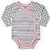 Asher & Olivia Baby Kimono Side Snap Onesies 3 Pc Girl Long Sleeve Bodysuit Set (Polka Dots, 0-3 Months)