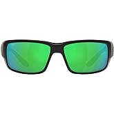 Costa Del Mar Men's Fantail Polarized Rectangular Sunglasses