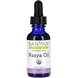 Banyan Botanicals Nasya Oil - USDA Certified Organic - Nasal Drops for Clear Breathing and Lubrication of The Nose and Sinus 