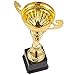 Juvale Award Trophy - Gold Trophy Cup for Sports Tournaments, Competitions, 6.3 x 11.4 x 4 Inches