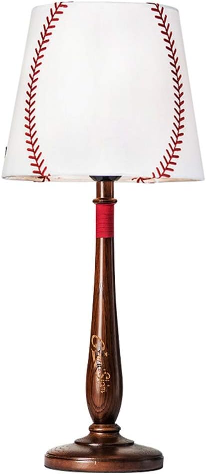 Nightstand Lamp Desk Lamps Table Lamps Creative Children S Room Baseball Table Lamp Study Reading Lamp Wooden Bedroom Bedside Lamp Zhaoyongli Color Rubber Color Size 15x55cm Amazon Ca Home Kitchen