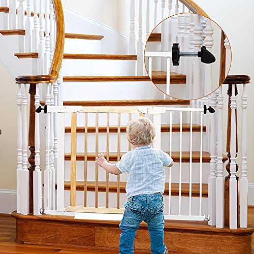 Sungrace 2 Pack Extra Long Y Spindle M8 Stair Banister Baby Gate