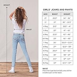 Levi's Girls' Denim Shorty Shorts