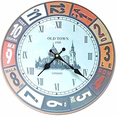 Werlm Casa De Diseno Personalizado De Arte Decorativo Reloj De