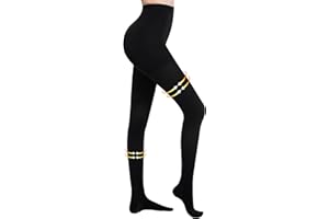 zotori Medical Compression Pantyhose for Women Men, Opaque Closed Toe 20-30mmHg Graduated Support Tights, Waist High Compress