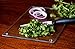 Striated 8 x 12 Inch Glass Cutting Board Set by Clever Chef - 4 Pack, Non-Slip, Shatter-Resistant, and Durable