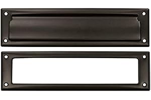 Deltana MS211U10B Slot Door Dimensions:2 1'4" x 11" Solid Brass Mail Slot