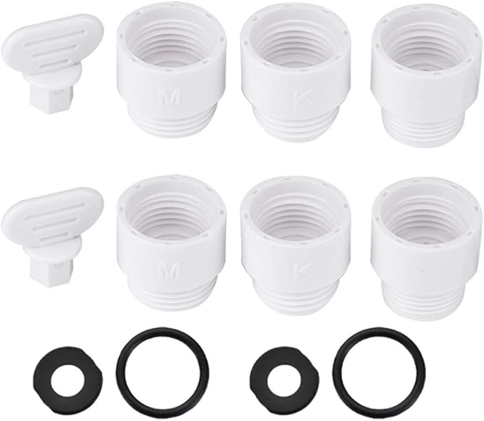 Thread G1/2in ABS Japanese Shower Adapter KMG Connector Hose Converter Bathroom Accessory Amazon.ae