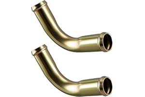 2Pcs 90° Elbow Heater Hose Connector Adapter Coolant Fit for Automotive Systems 3/4" x 3/4" in 19mm x 19mm
