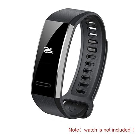 Su-luoyu Smart Watch Correa de Silicona Suave Reemplazo de ...