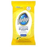 Pledge Lemon Wipes, 3 Count