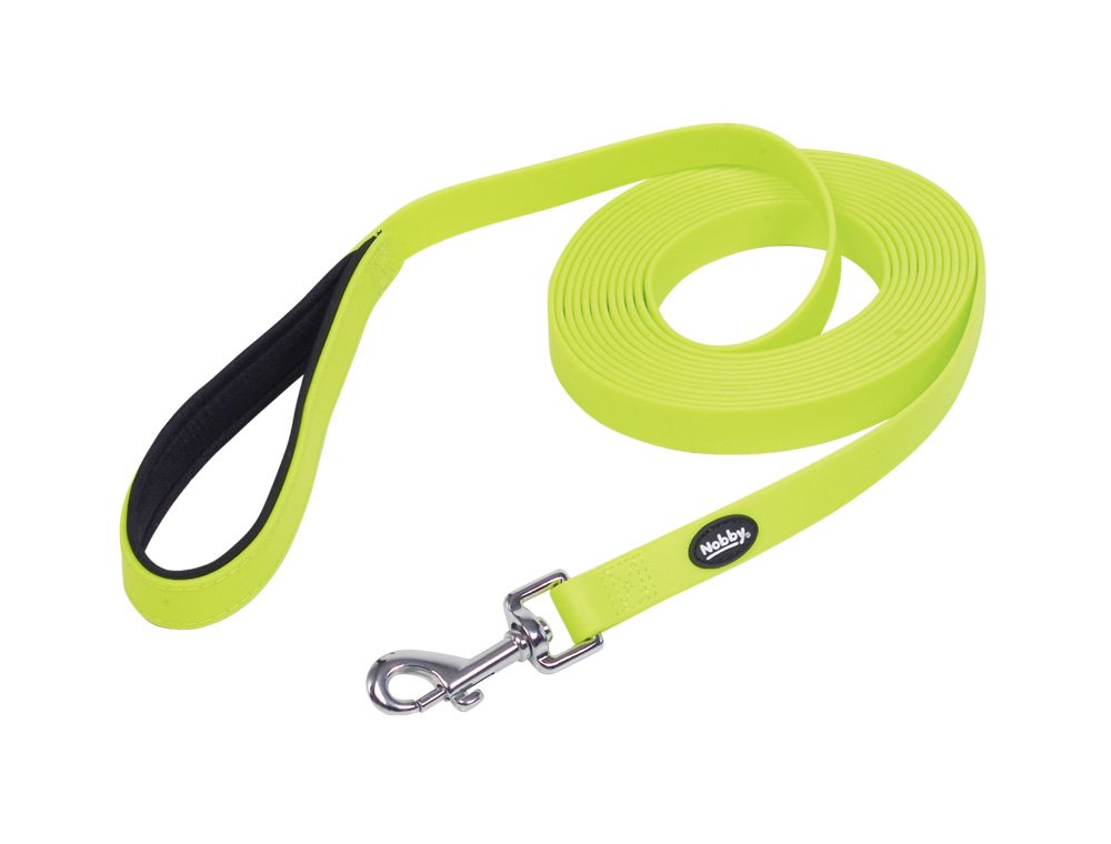 Nobby Tracking Cover Leash, 10 m/20 mm, Neon Yellow