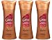 Caress Evenly Gorgeous Exfoliating Body Wash, 18 Ounce (Pack of 3)