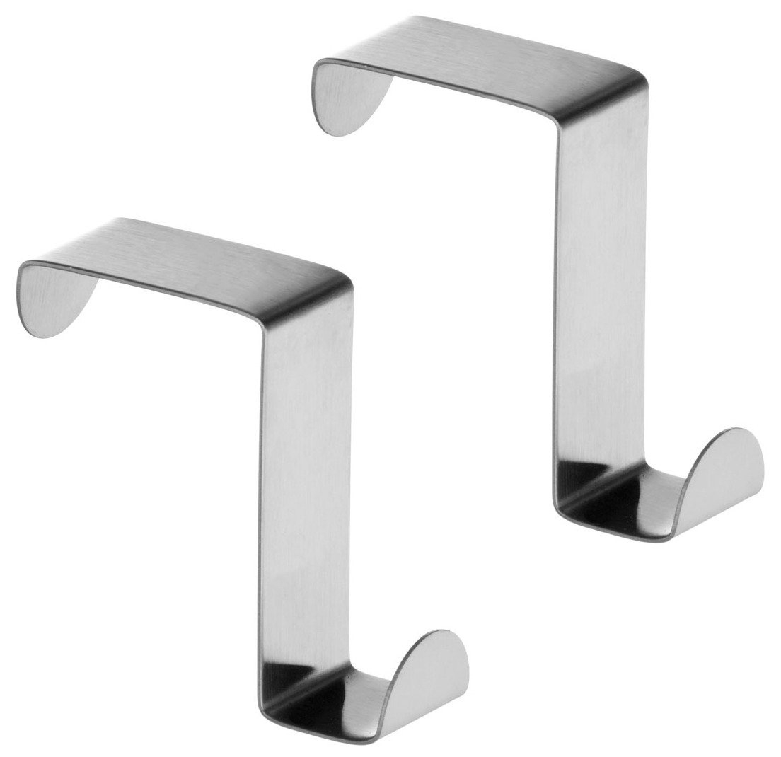 supersalestore 2 Super Strong Over The Door Metal Storage Hook Rack