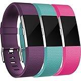 For Fitbit Charge 2 Bands, Humenn Adjustable Replacement Strap for Fitbit Charge 2 (No Tracker)