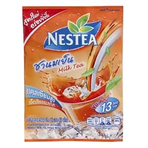 Amazon.com : Nestea Instant Thai Milk Tea Mix Powder 455g (35g x 13