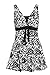 Sexyin Women's Swimdress Plus Size Swimwear Push up Bathing Suit