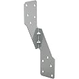 Lot De 30 Attaches Anticycloniques H2.5A - Galvanisées 18-Gauge - Dimensions 6x1x1 Pouces - Pour Fixation Murale