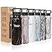 Healthy Human Stainless Steel Water Bottle | Double Walled Vacuum Insulated Water Thermos for Adults | Eco-Friendly Travel Bottles with Leak Proof Lid (Black Onyx, 40 oz / 1183 ML)