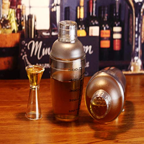 Cocktail-Shaker, transparenter Getränke-Shaker, Kunststoff-Bar-Set, 940 ml – Bild 8