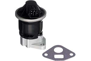 AUQDD EGV576 New EGR Exhaust Gas Recirculation Valve w/Gasket (For L4-1.7L Only) Compatible With 2001-2005 Ho-nda Civic 1.7L (Replace # 18011PLMA01 18011-PLM-A00)